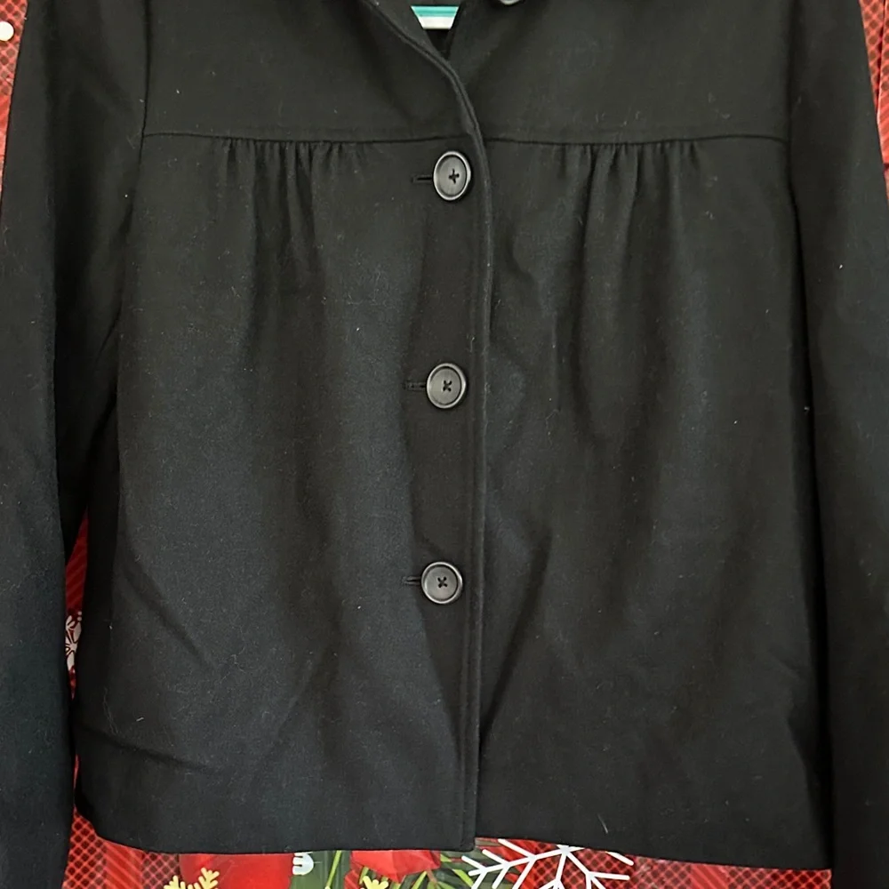 Banana Republic Women's Wool blend Black Blazer